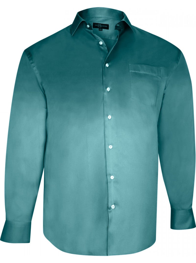 Chemise homme grande taille en coton coupe droite STANLEY Doublissimo Bleu - Kiabi