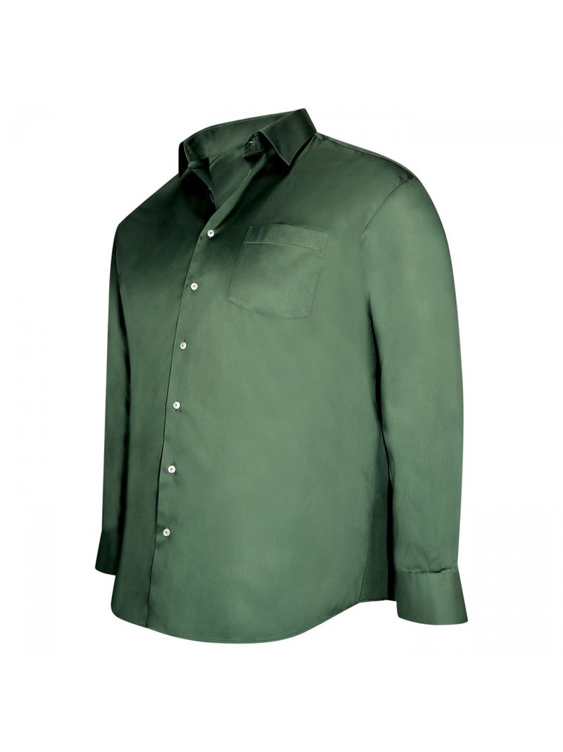 Chemise homme grande taille en coton coupe droite STANLEY Doublissimo Bleu roi , 47,48 3XL Bleu roi - Kiabi
