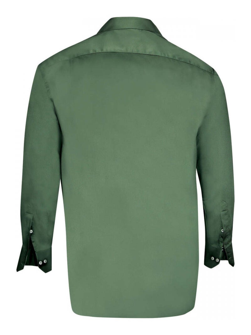 Chemise homme grande taille en coton coupe droite STANLEY Doublissimo Vert , 53,54 6XL Vert - Kiabi
