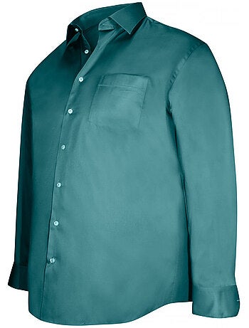 Chemise homme grande taille en coton coupe droite STANLEY Doublissimo