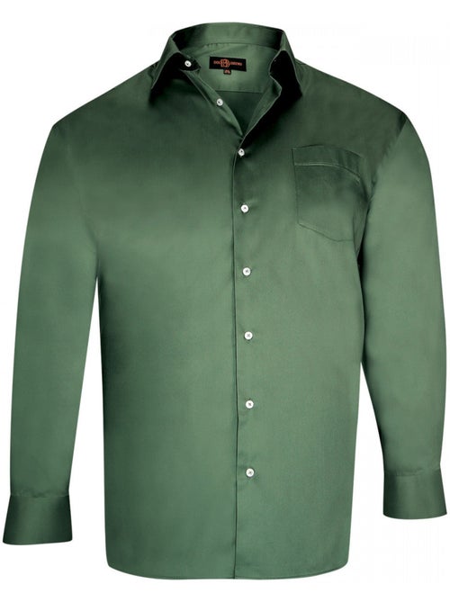 Chemise homme grande taille en coton coupe droite STANLEY Doublissimo - Kiabi Chemise homme grande taille en coton coupe droite STANLEY Doublissimo - Kiabi
