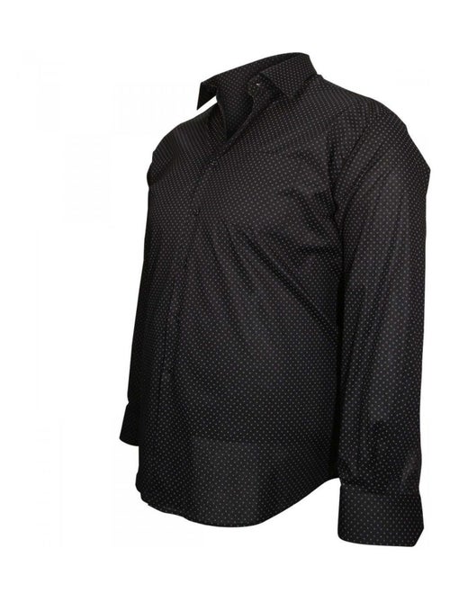 Chemise homme grande taille fantaisie coupe droite PRINT Doublissimo - Kiabi