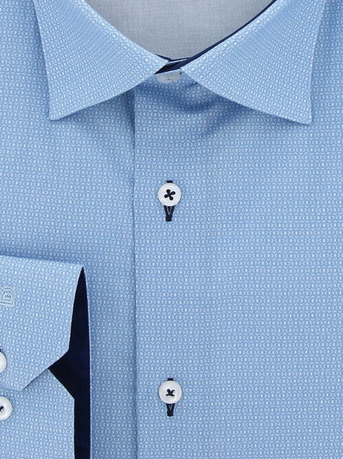 Chemise homme grande taille grande taille à tissu imprimé coupe droite NOTOBLU Doublissimo - Kiabi Chemise homme grande taille grande taille à tissu imprimé coupe droite NOTOBLU Doublissimo - Kiabi