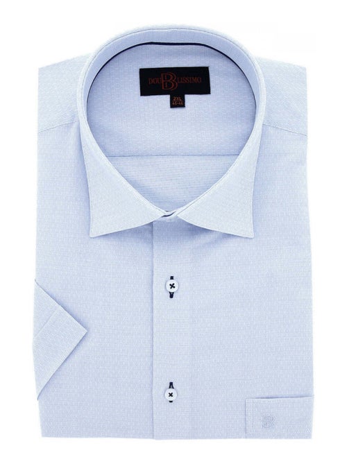 Chemise homme grande taille grande taille à tissu uni texturé coupe droite TONOTONA Doublissimo - Kiabi