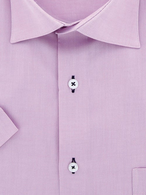 Chemise homme grande taille grande taille unie coupe droite BELAROSA Doublissimo Rose , 45,46 2XL - Kiabi