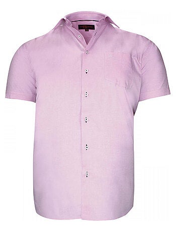 Chemise homme grande taille grande taille unie coupe droite BELAROSA Doublissimo