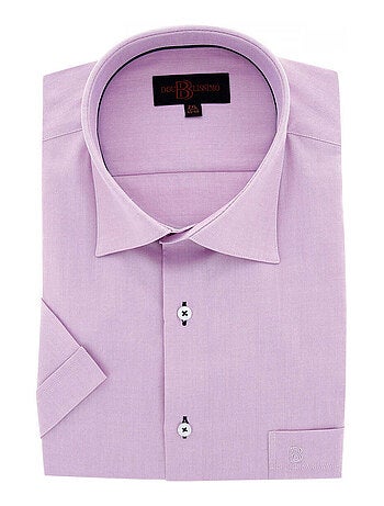 Chemise homme grande taille grande taille unie coupe droite BELAROSA Doublissimo