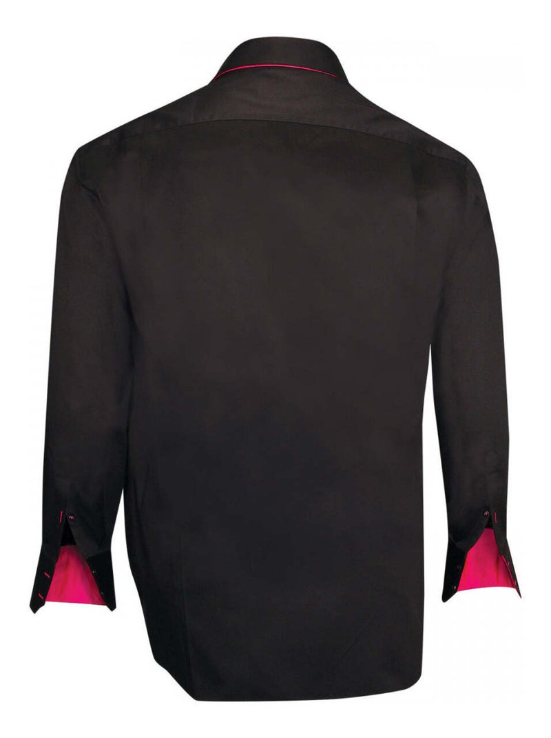 Chemise homme grande taille mode coupe droite FARO Doublissimo Noir , 53,54 6XL Noir - Kiabi