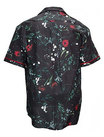Chemise homme grande taille mode coupe droite FLOWERTY Doublissimo