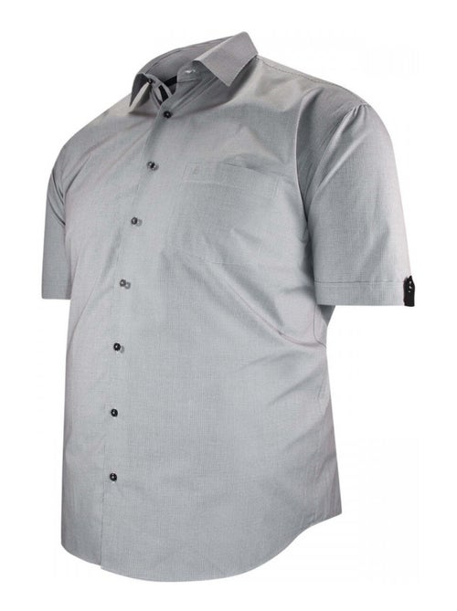 Chemise homme grande taille motifs à carreaux coupe droite CLASSICO Doublissimo Noir , 47,48 3XL - Kiabi