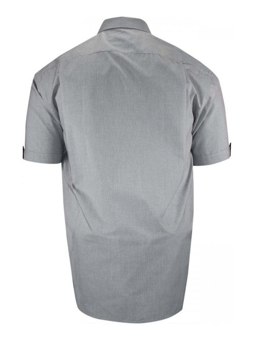 Chemise homme grande taille motifs à carreaux coupe droite CLASSICO Doublissimo Noir , 47,48 3XL - Kiabi