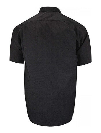 Chemise homme grande taille motifs à pois coupe droite NOTTE Doublissimo Noir , 47,48 3XL