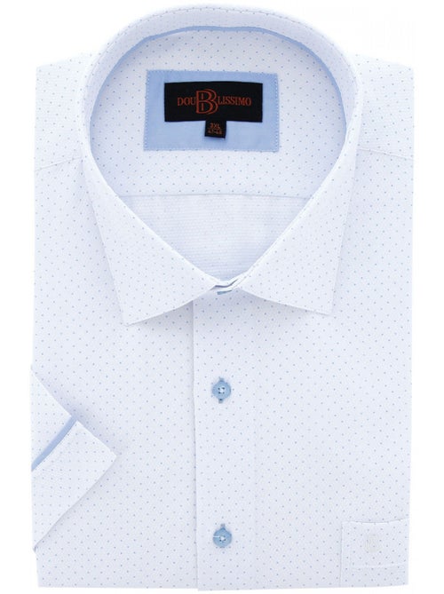 Chemise homme grande taille motifs à pois coupe droite PICCOLI Doublissimo - Kiabi Chemise homme grande taille motifs à pois coupe droite PICCOLI Doublissimo - Kiabi