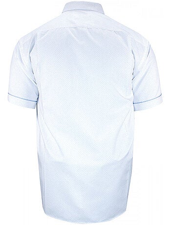 Chemise homme grande taille motifs à pois coupe droite PICCOLI Doublissimo