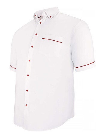 Chemise homme grande taille petit col boutonné coupe droite RAFFINATO Doublissimo