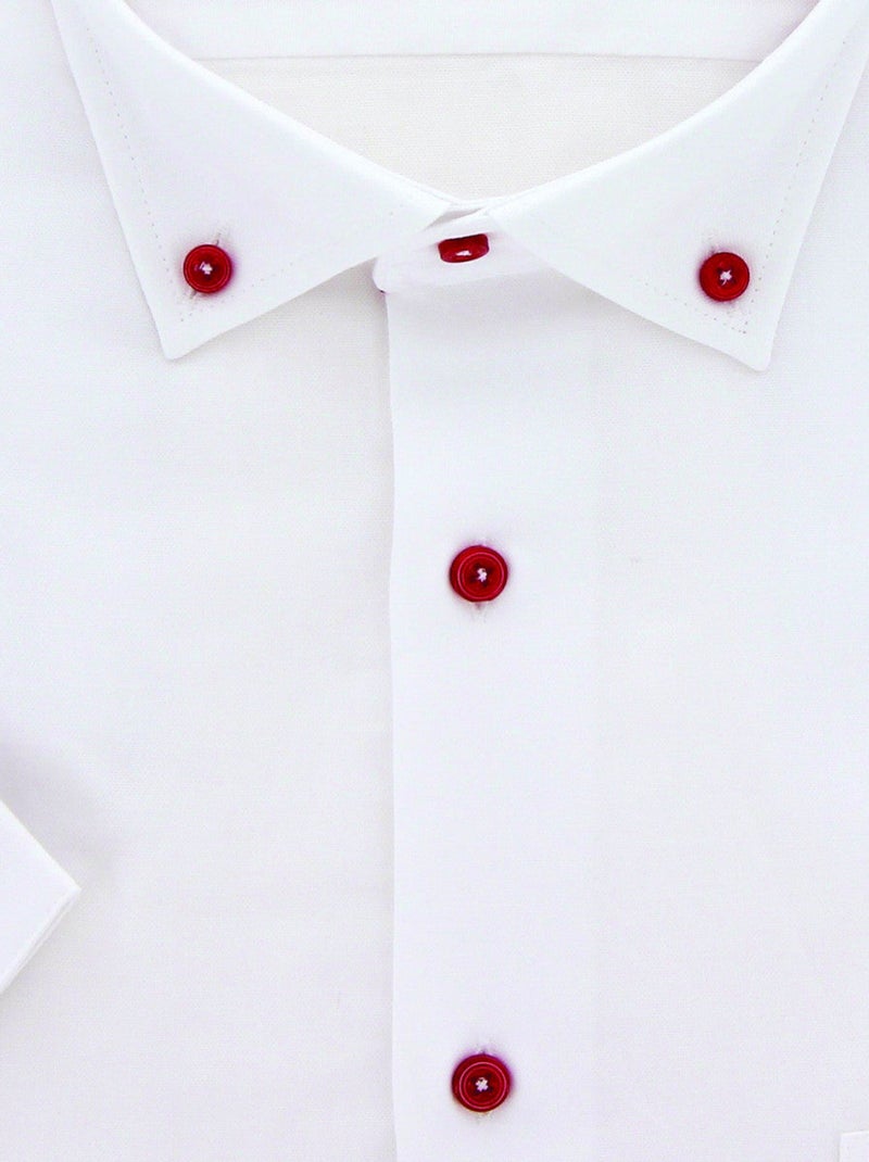 Chemise homme grande taille petit col boutonné coupe droite RAFFINATO Doublissimo Beige - Kiabi