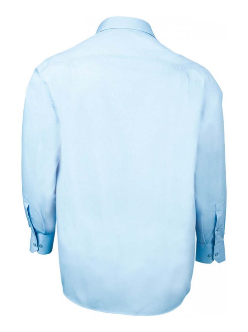 Chemise homme grande taille premium coupe droite BASIC Doublissimo Blanc , 45,46 2XL - Kiabi