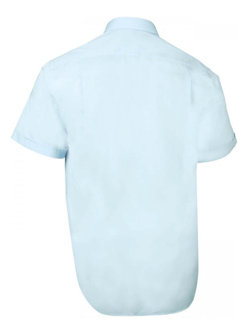 Chemise homme grande taille premium coupe droite BASIC-MC Doublissimo Blanc , 45,46 2XL - Kiabi