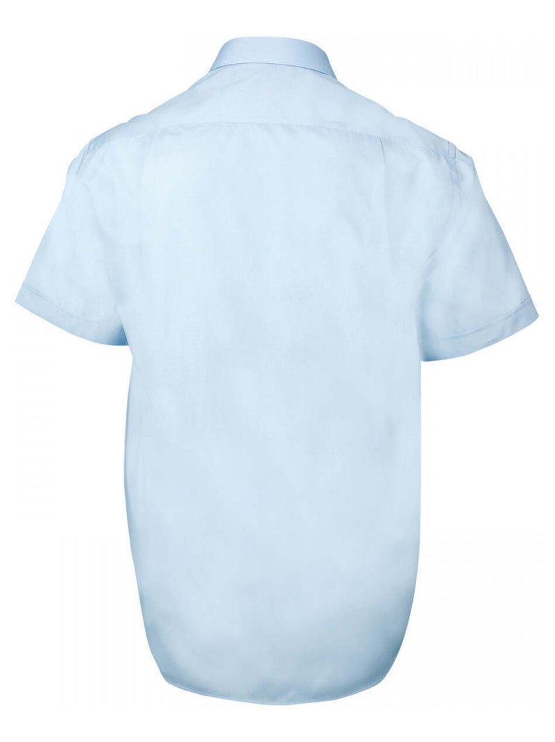 Chemise homme grande taille premium coupe droite BASIC-MC Doublissimo Blanc , 45,46 2XL Blanc - Kiabi