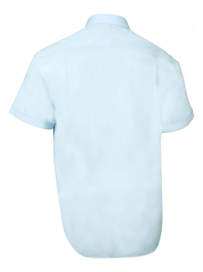 Chemise homme grande taille premium coupe droite BASIC-MC Doublissimo Blanc , 49,50 4XL Blanc - Kiabi