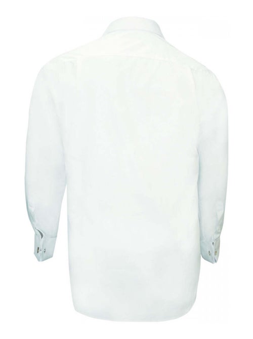 Chemise homme grande taille premium coupe droite MOUSQUETAIRE Doublissimo Blanc , 51,52 5XL - Kiabi