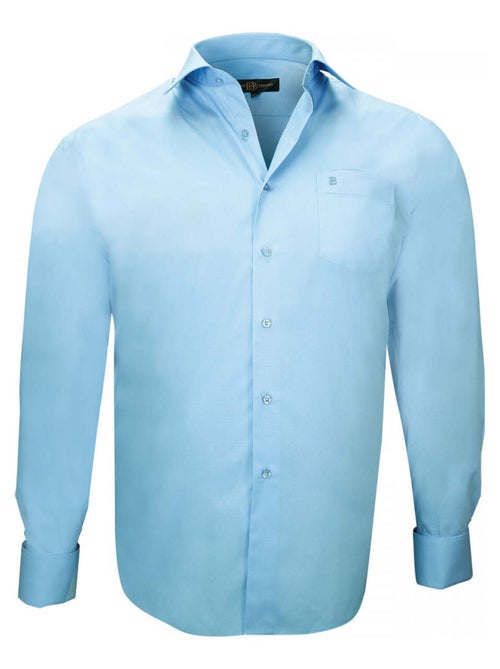 Chemise homme grande taille premium coupe droite MOUSQUETAIRE Doublissimo Blanc , 51,52 5XL - Kiabi