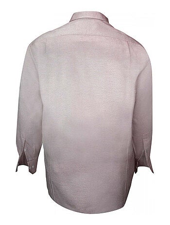 Chemise homme grande taille repasage facile coupe droite KENETH Doublissimo Bleu clair , 45,46 2XL