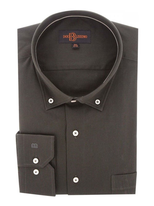 Chemise homme grande taille repassage facile coupe droite COLBO Doublissimo Bleu ciel , 45,46 2XL - Kiabi