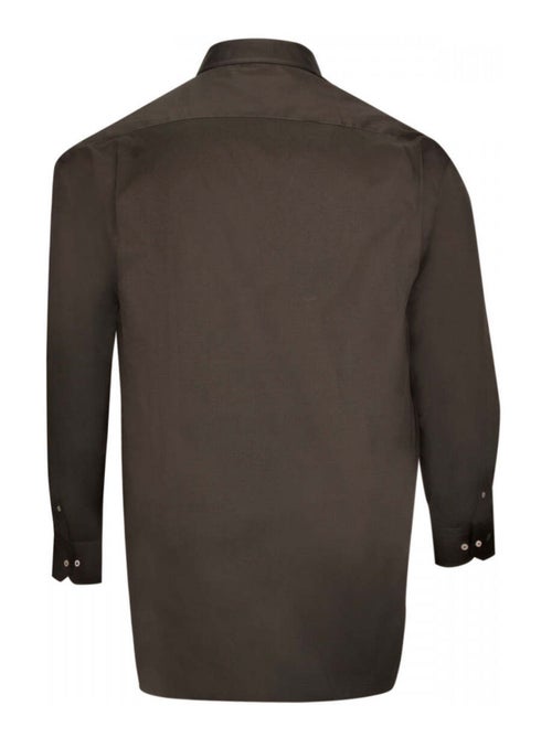 Chemise homme grande taille repassage facile coupe droite COLBO Doublissimo Vert , 45,46 2XL - Kiabi