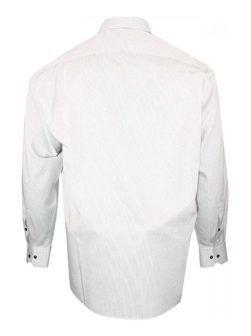Chemise homme grande taille repassage facile coupe droite MIDDO Doublissimo Blanc - Kiabi