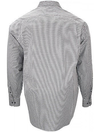 Chemise homme grande taille repassage facile coupe droite VICKY Doublissimo