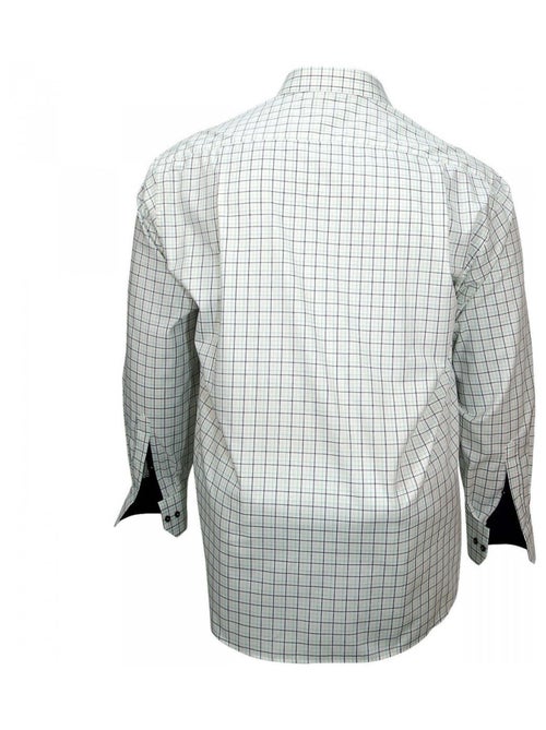 Chemise homme grande taille sport coupe droite CLASSIC Doublissimo Bleu , 45,46 2XL - Kiabi