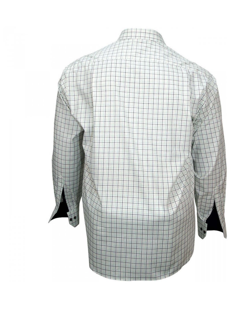 Chemise homme grande taille sport coupe droite CLASSIC Doublissimo Bleu , 45,46 2XL Bleu - Kiabi