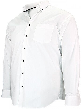 Chemise homme grande taille sport coupe droite MONTEROSSO Doublissimo