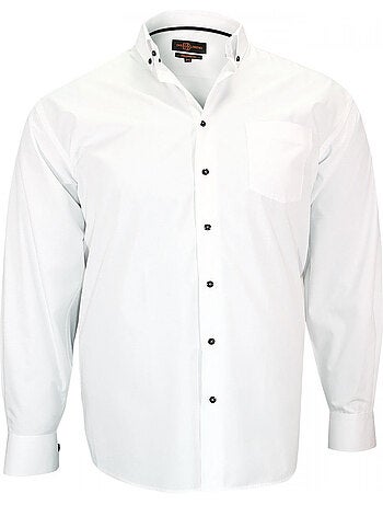 Chemise homme grande taille sport coupe droite MONTEROSSO Doublissimo