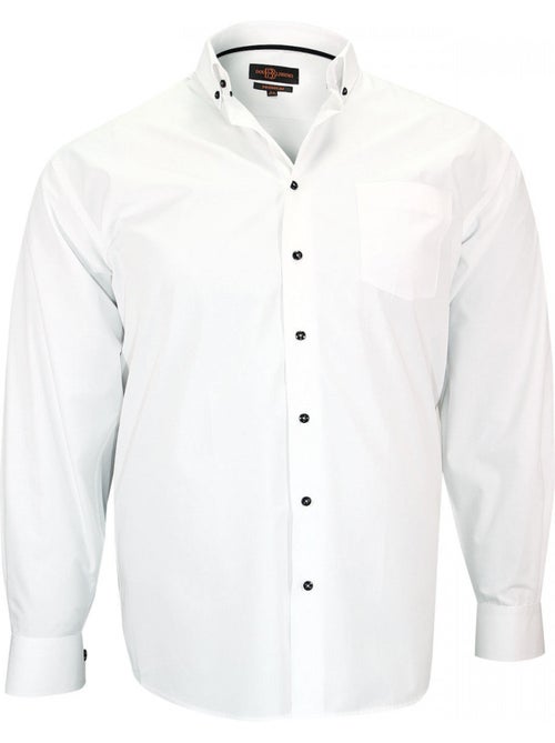 Chemise homme grande taille sport coupe droite MONTEROSSO Doublissimo - Kiabi Chemise homme grande taille sport coupe droite MONTEROSSO Doublissimo - Kiabi