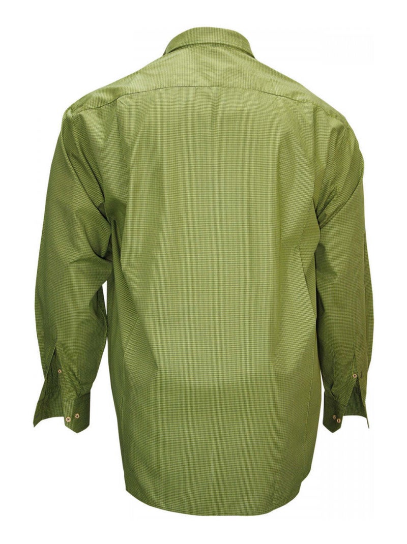 Chemise homme grande taille sport coupe droite NORMANDIE Doublissimo Vert , 49,50 4XL Vert - Kiabi