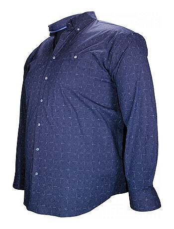 Chemise homme grande taille sport coupe droite NORWICH Doublissimo