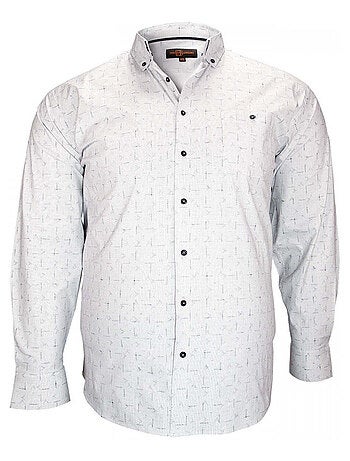 Chemise homme grande taille sport coupe droite NORWICH Doublissimo