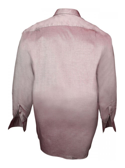 Chemise homme grande taille sport coupe droite OXFORD Doublissimo Bordeaux , 45,46 2XL - Kiabi