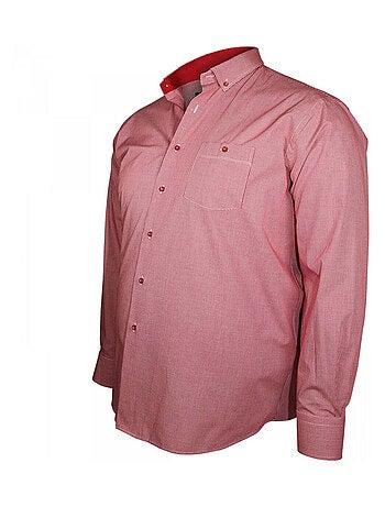 Chemise homme grande taille sport coupe droite WEEK END Doublissimo Bleu marine , 45,46 2XL