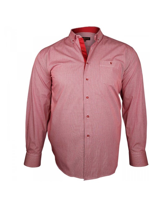 Chemise homme grande taille sport coupe droite WEEK END Doublissimo Bleu marine , 45,46 2XL - Kiabi