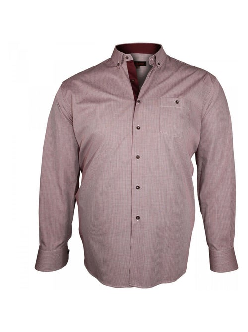 Chemise homme grande taille sport coupe droite WEEK END Doublissimo Bleu marine , 45,46 2XL - Kiabi