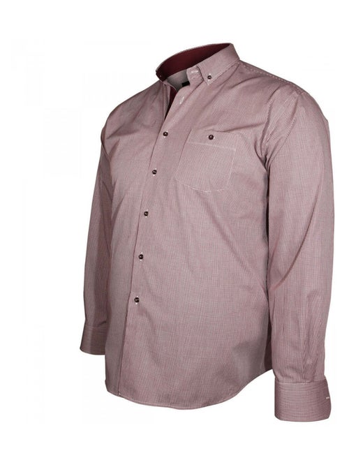 Chemise homme grande taille sport coupe droite WEEK END Doublissimo Bleu marine , 45,46 2XL - Kiabi