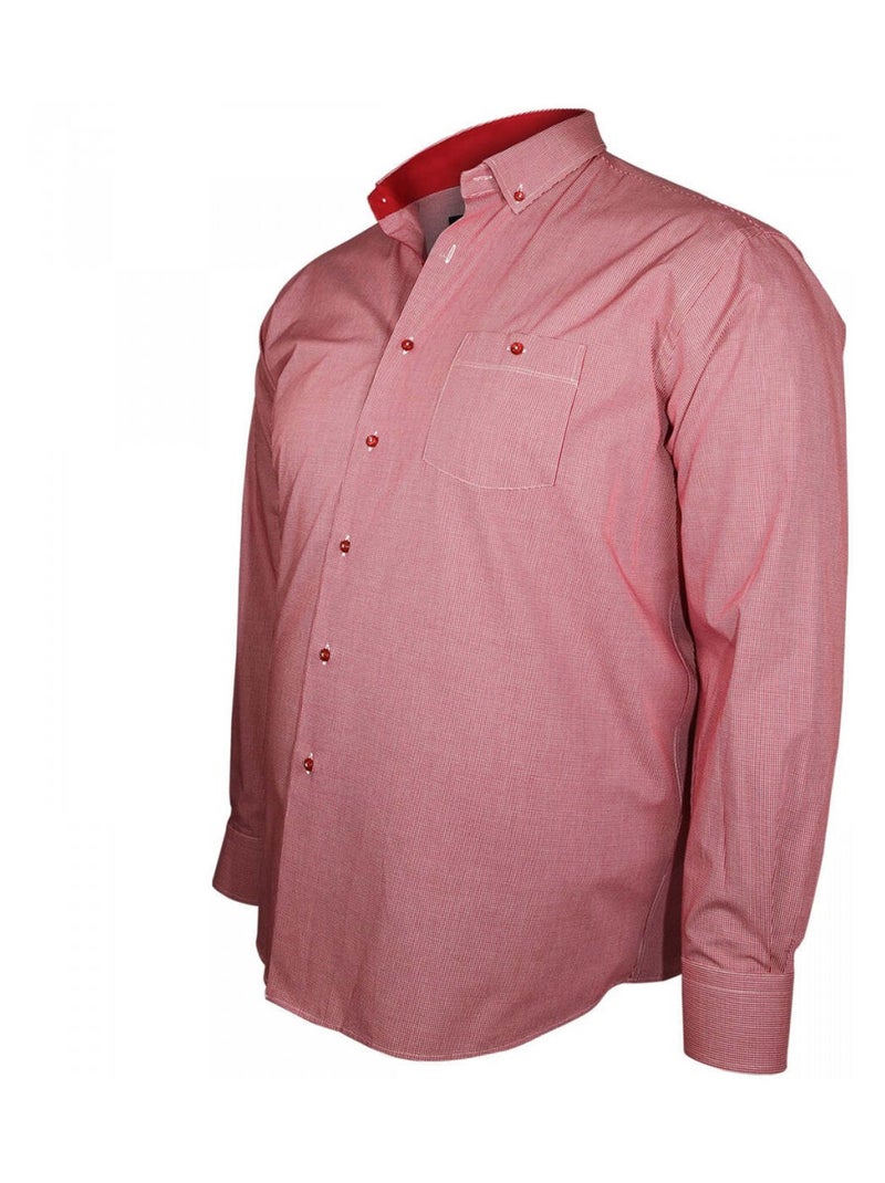 Chemise homme grande taille sport coupe droite WEEK END Doublissimo Bleu marine - Kiabi