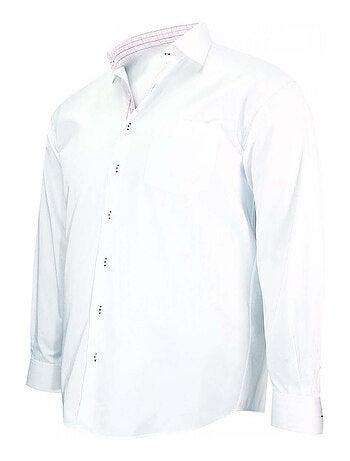 Chemise homme grande taille tendance coupe droite antibe doublissimo