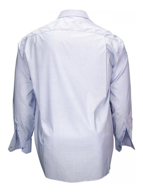 Chemise homme grande taille tissu armuré coupe droite HONFLEUR Doublissimo Parme , 45,46 2XL - Kiabi