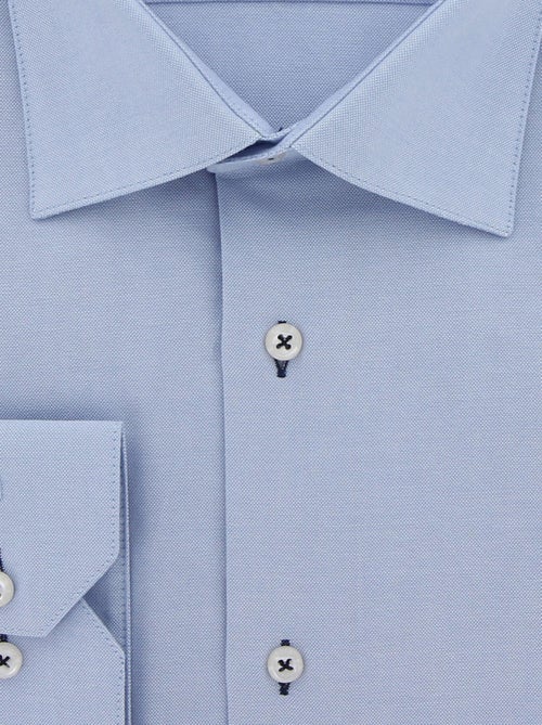 Chemise homme grande taille tissu oxford coupe droite OPPICHE Doublissimo Blanc , 47,48 3XL - Kiabi