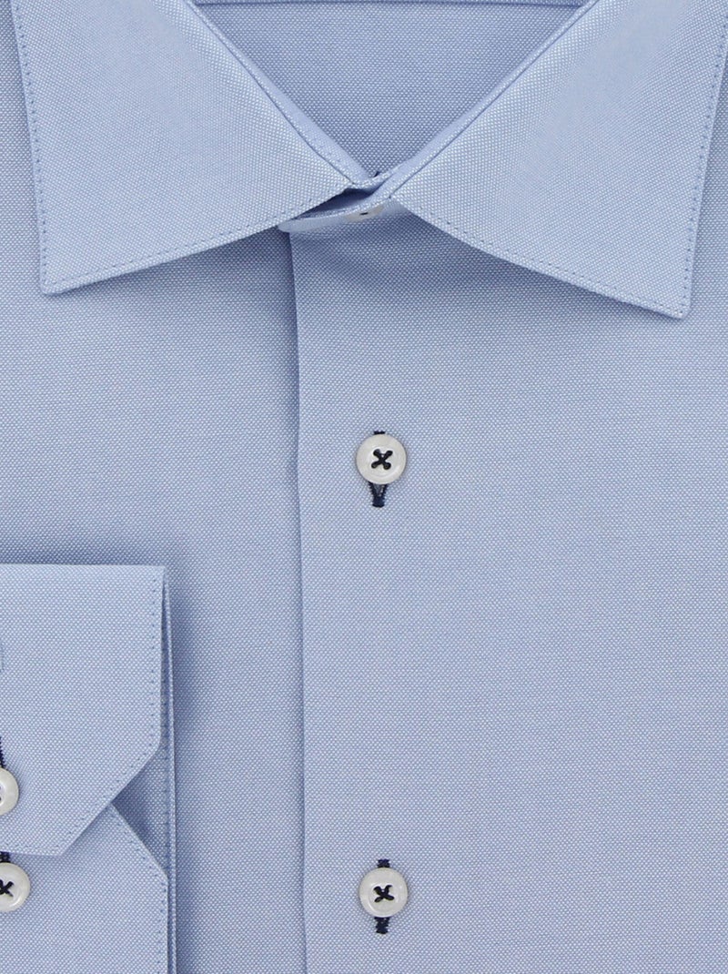 Chemise homme grande taille tissu oxford coupe droite OPPICHE Doublissimo Blanc - Kiabi