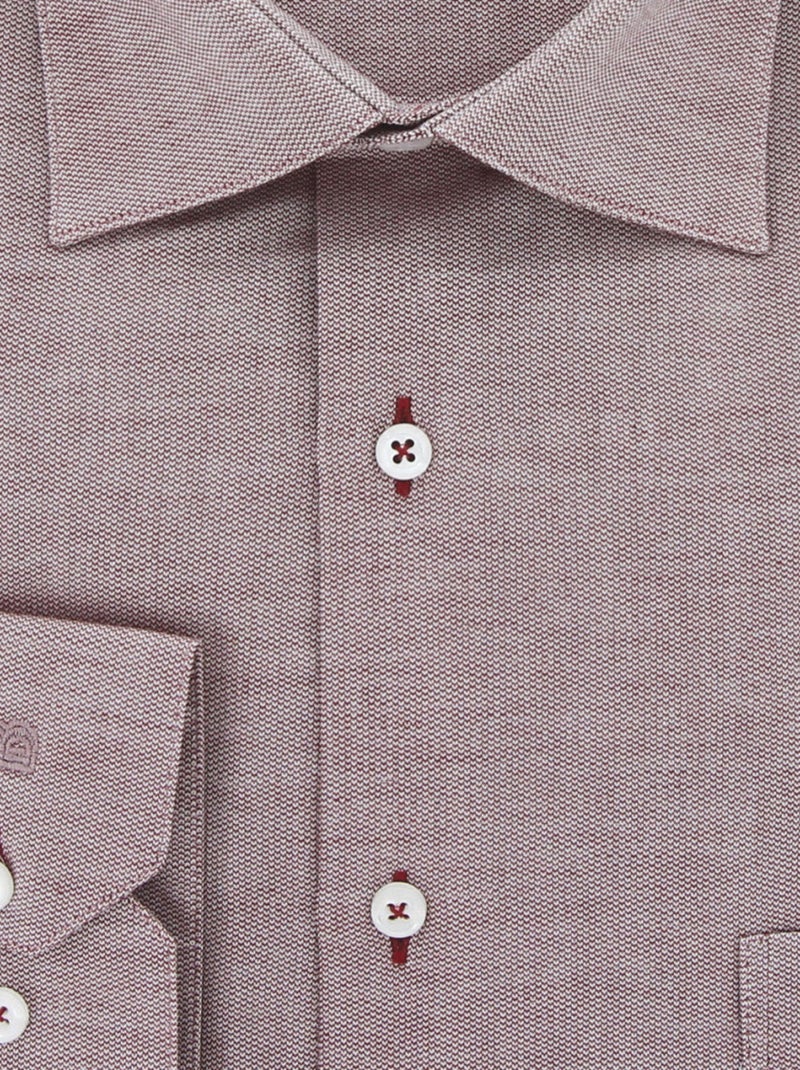 Chemise homme grande taille tissu texturé coupe droite TONOROSSO Doublissimo Rouge , 49,50 4XL Rouge - Kiabi